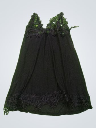 Black Lace Trim Camisole