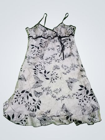 Butterfly Print Slip Dress