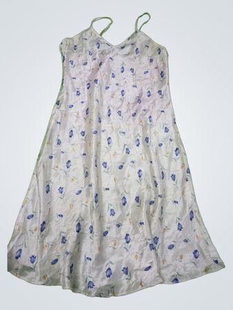 White Floral Dress
