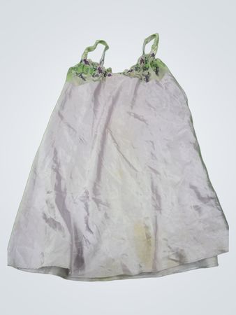White Sleeveless Nightgown