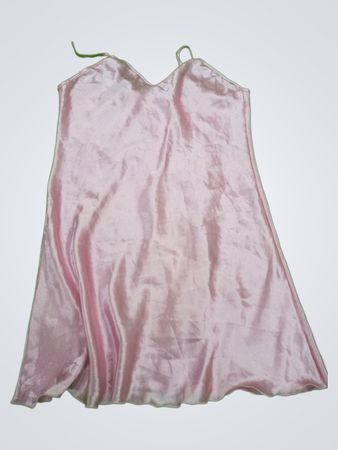 Pink Satin Nightgown
