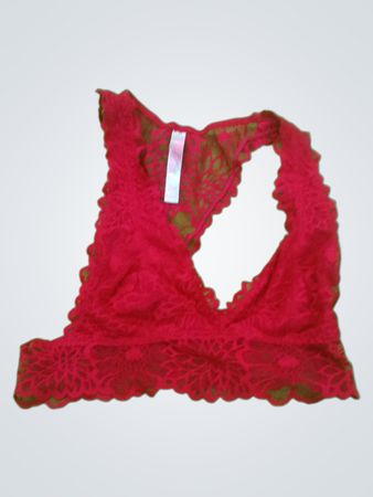 Red Lace Bralette