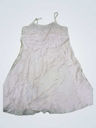 White Sleeveless Dress