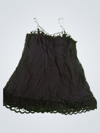 Black Lace Trim Camisole