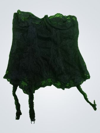 Black Lace Corset