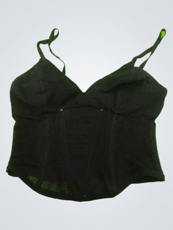 Viktoria & Woods Black Bustier Top