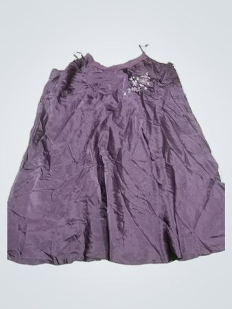 Unbranded Purple Satin Slip Dress