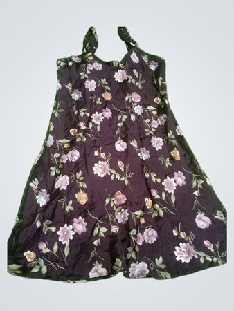 Purple Floral Dress