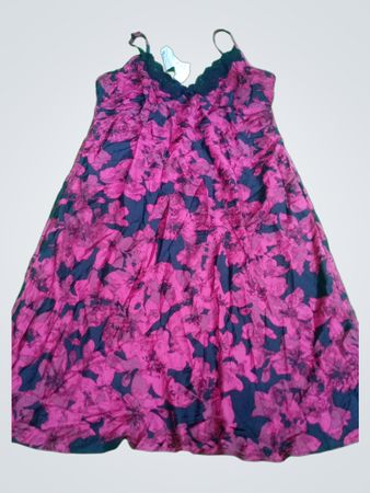 Pink Floral Dress