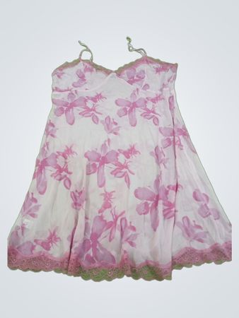 Pink Floral Nightgown