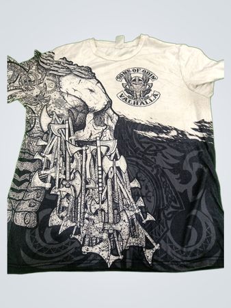 Sons of Odin Valhalla Graphic T-Shirt