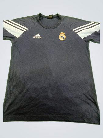 Adidas Real Madrid Navy Training Shirt