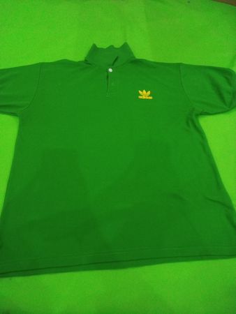 Green Adidas Polo Shirt