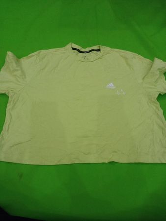 Adidas Oversized Light Green Logo T-Shirt