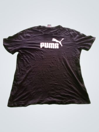 Puma Black Logo T-Shirt
