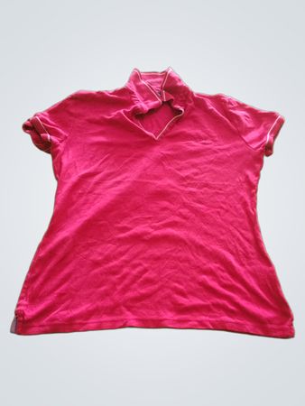 Tommy Hilfiger Pink Polo Shirt