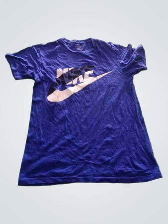 Nike Swoosh Blue T-Shirt