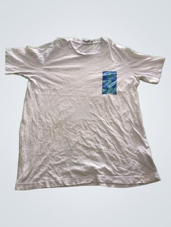 Adidas White Graphic T-Shirt