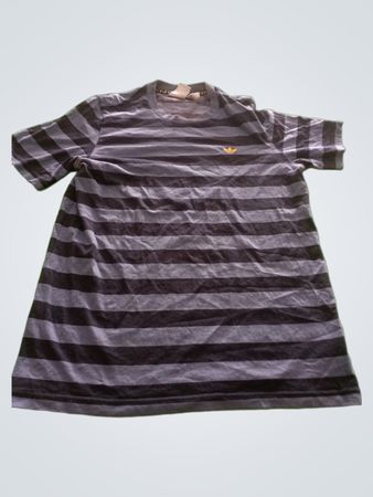 Adidas Striped Short Sleeve T-Shirt