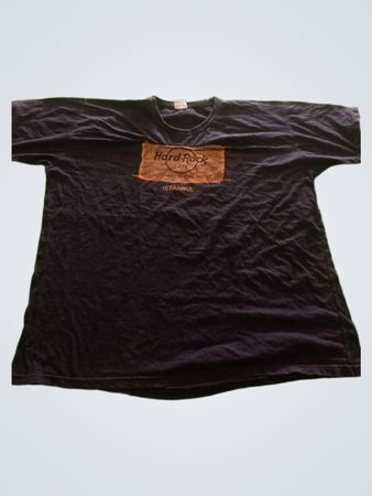 Hard Rock Cafe Istanbul Black Graphic T-Shirt