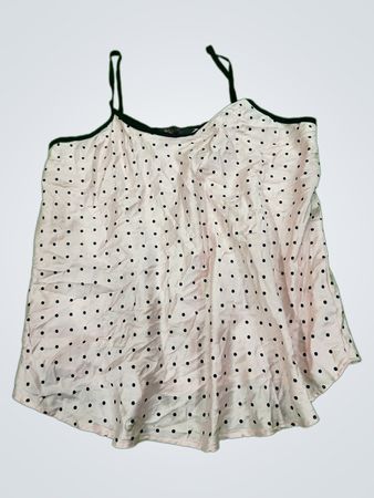 White Polka Dot Blouse