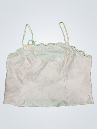 White Lace Trim Camisole