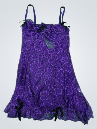 Purple Lace Chemise