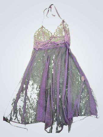 Purple Lace Chemise