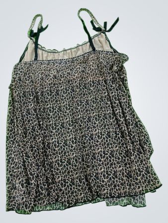 Empire Leopard Print Blouse