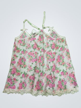 Floral Halter Neck Top