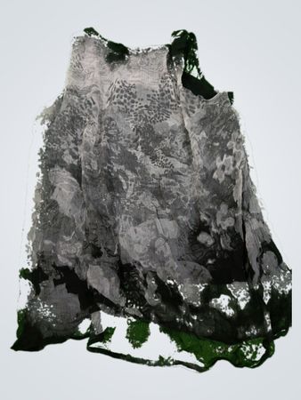 Black and Gray Dress