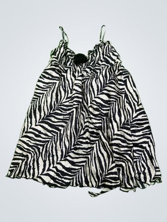 Zebra Print Romper
