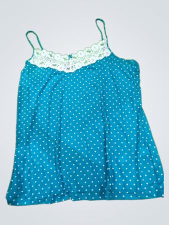 Blue Polka Dot Camisole