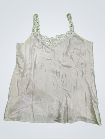 White Lace Trim Camisole