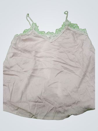 White Lace Trim Camisole