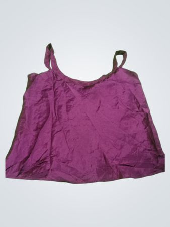 BNS Purple Satin Cami Top