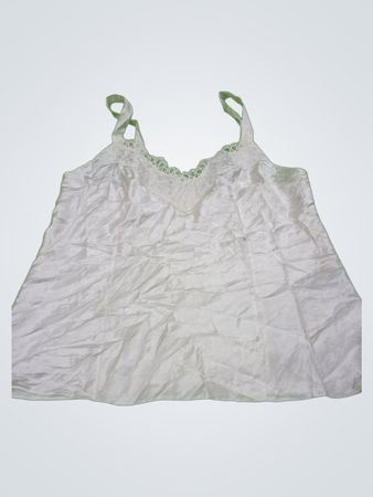 White Lace Trim Camisole