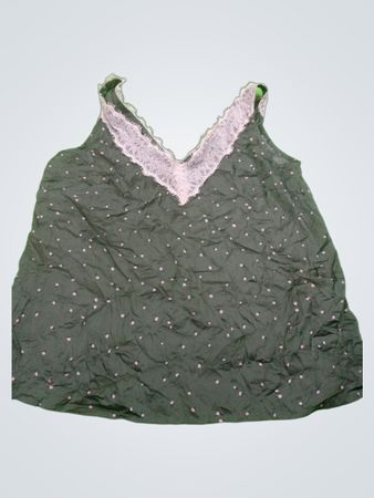 M&S Collection Green Polka Dot Blouse