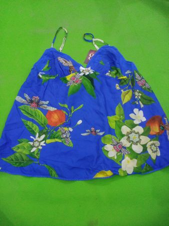 Blue Floral Camisole
