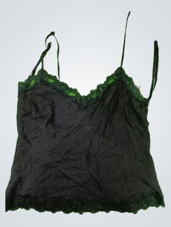 Black Lace Trim Camisole