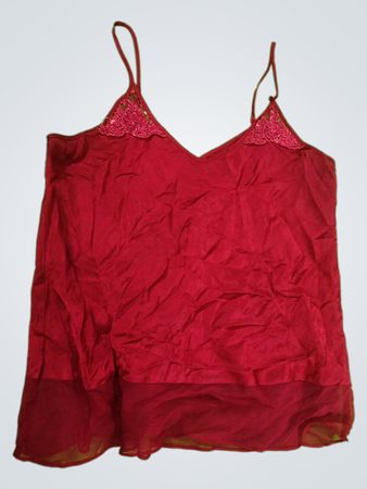 Red Lace Camisole