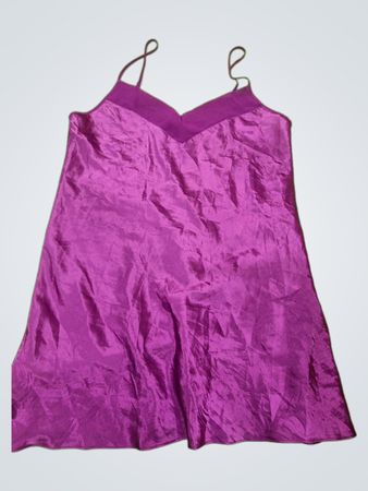 Purple Satin Nightgown or Chemise