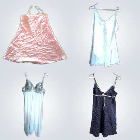 Y2k Sexy silk dress bundle