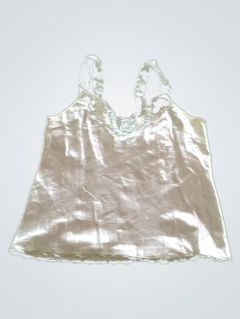White Silk Camisole
