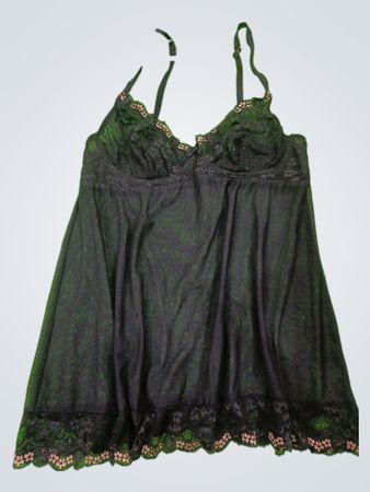 Black Lace Trim Camisole