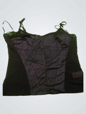 Topshop Black Lace Cami Top