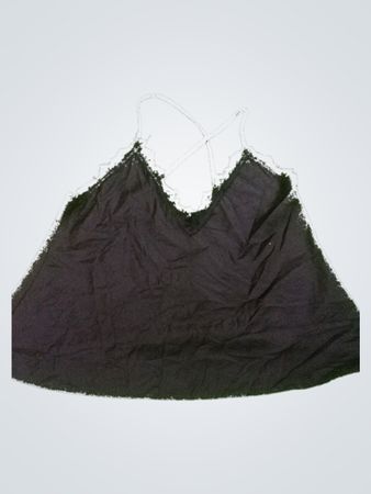 Secret Possessions Black Lace Cami Top