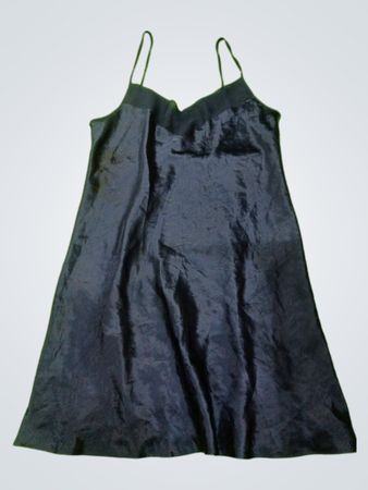 Black Satin Dress