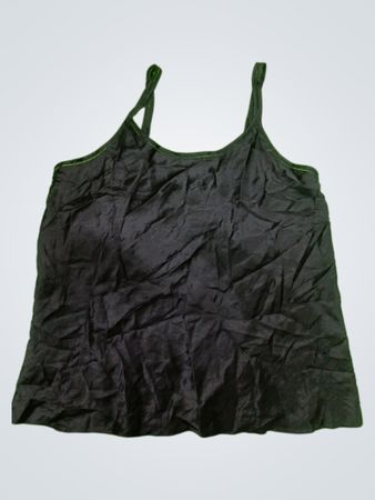 Unbranded Black Satin Cami Top