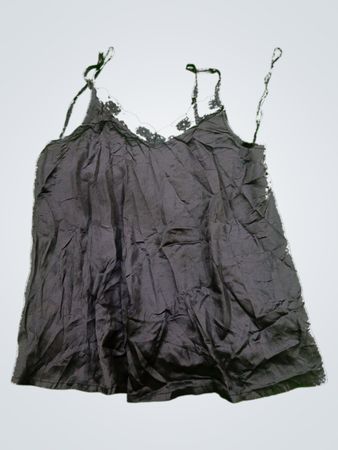 Black Silk Camisole